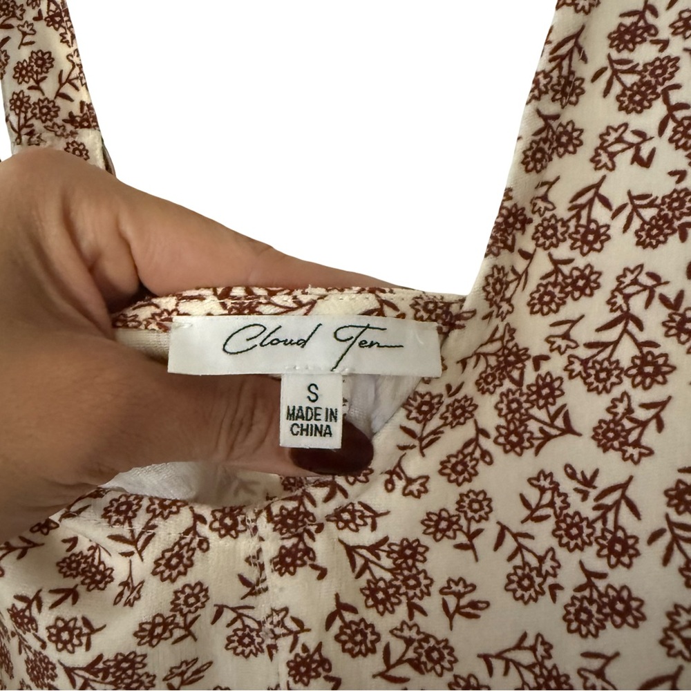 Cloud Ten Floral Jumpsuit / Overalls - Picture 6 of 6